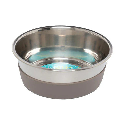 Stainless Steel Dog Bowl with Nonslip Bottom